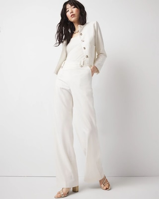 【MODERNIF】Table Wide Slacks PRETTYGARDEN Women's Dressy Casual Dress Pants 2025 Fall